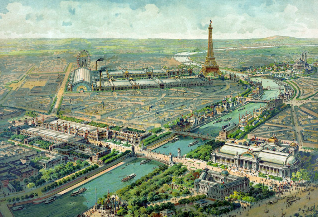Überblick über „Die Weltausstellung in Paris im Jahr 1900“, die den Jugendstil förderte