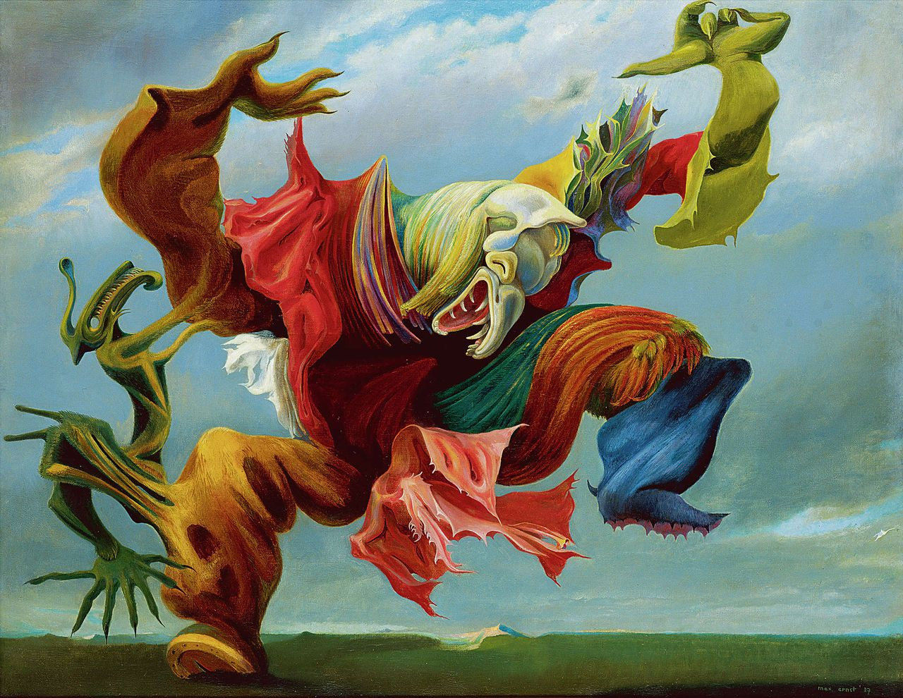 Max Ernst, 'Der Hausengel, 'Der Triumph des Surrealismus', 1937
